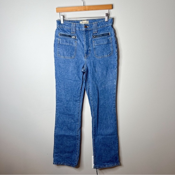 Madewell The Perfect Vintage Flare in Grahame Wash - Picture 4 of 9